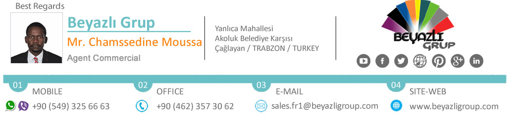 Agent commercial BEYAZLI GROUP